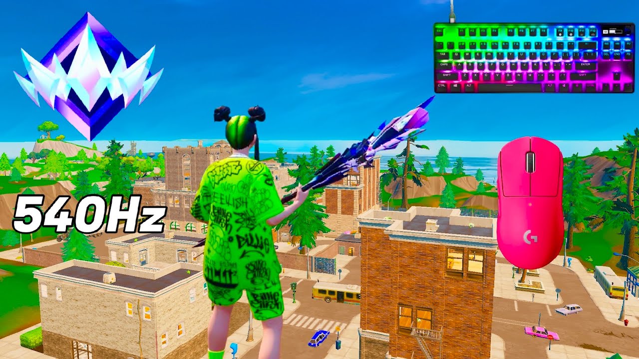 Fortnite Unreal Ranked Reload On PC | Keyboard & Mouse Gameplay | 360 FPS | 4K