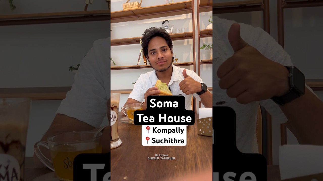 Cozy vibes,aesthetic ambiance & must-try treats at Soma Tea House📍Komaplly #coffee #food #hyderabad