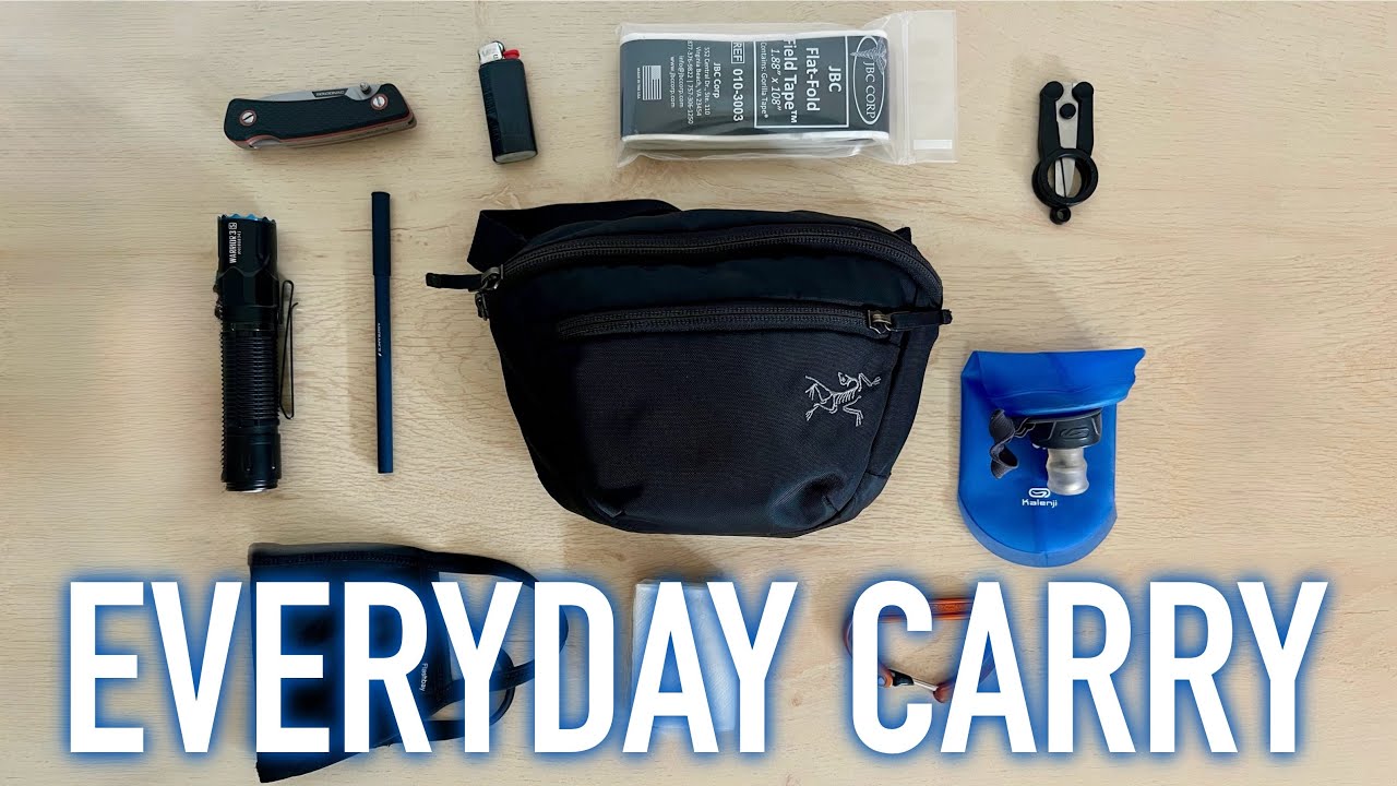 Mon EDC Minimaliste : ce que j’emporte tous les jours avec moi.