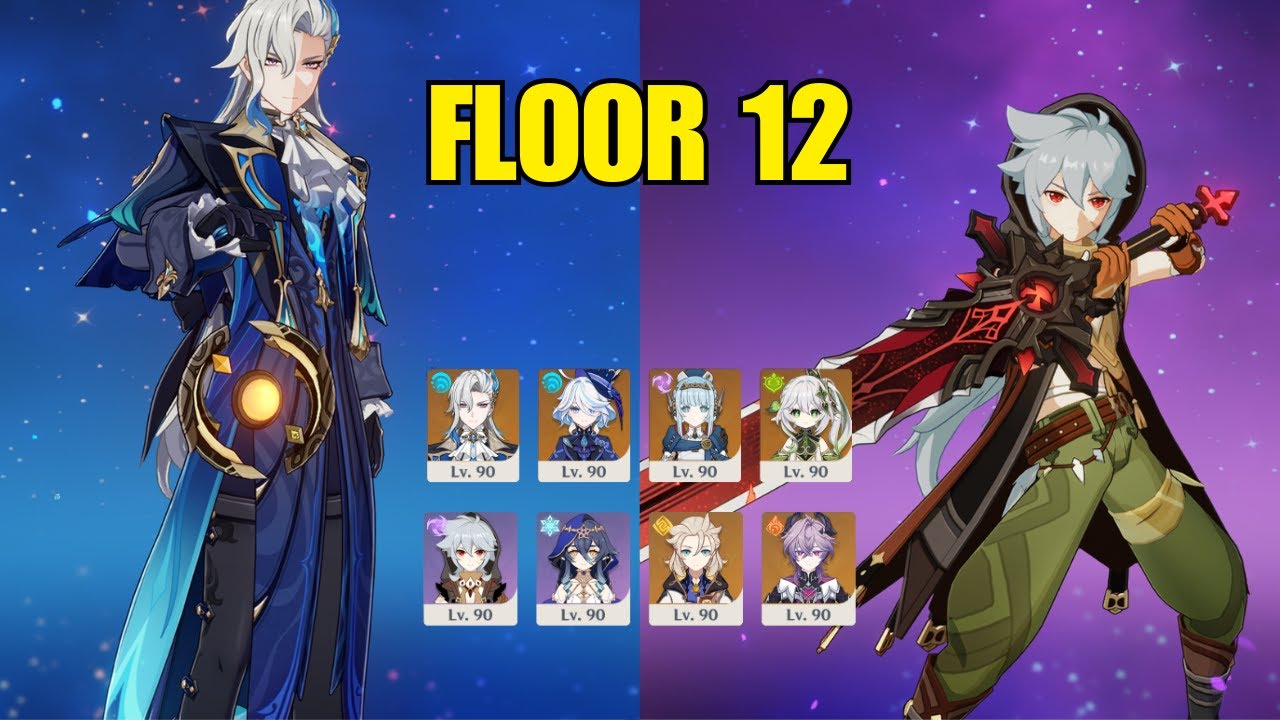 C0 Neuvillette & Razor Physical but with Durin | Genshin Impact 6.1 Spiral Abyss Floor 12