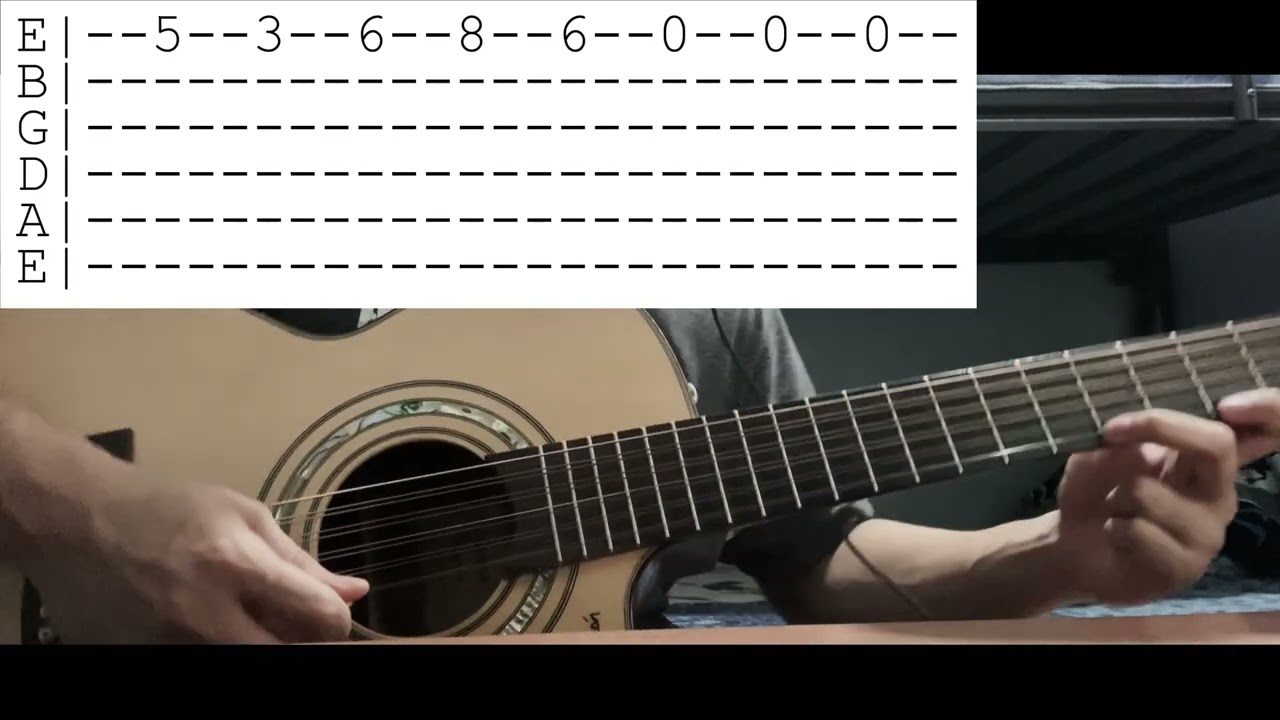 Rubicon TUTORIAL REQUINTO ANGEL AISPURO | con TABLATURAS