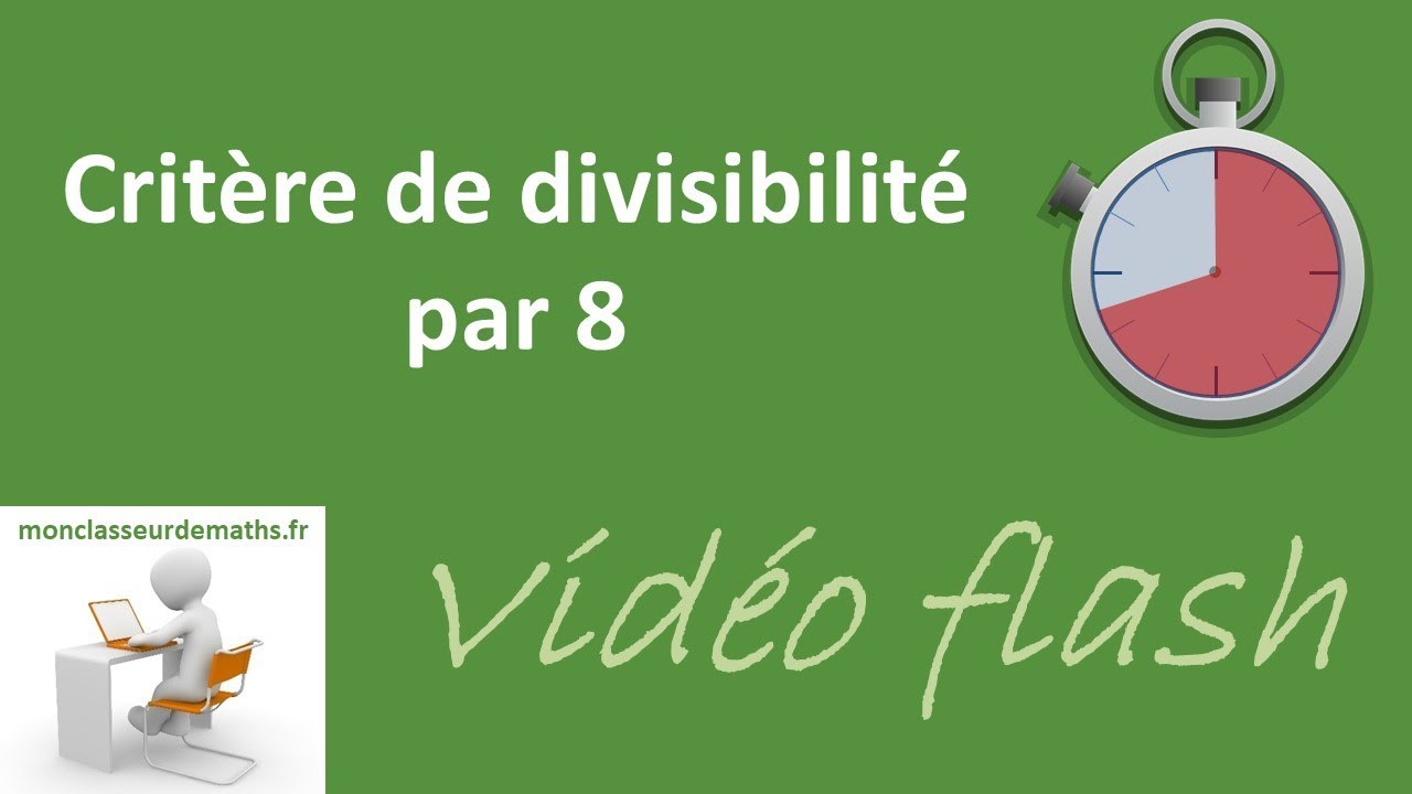 Critère de divisibilité par 8