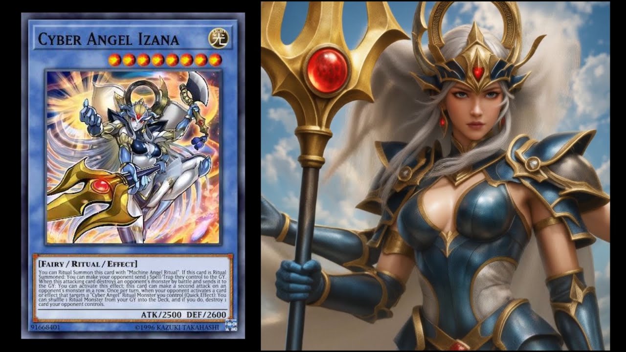 Yugioh - Киберангел, созданный искусственным интеллектом