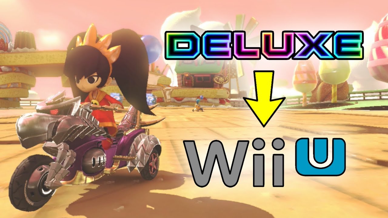 Ashley & Biker Wario + Deluxe's Sweet Sweet Kingdom Ported to Wii U! (Mario Kart 8 Mods)