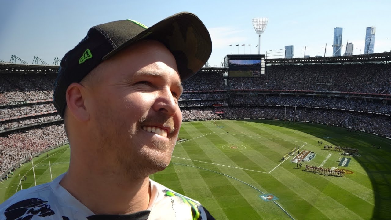 Riding AFL Grand Final Day at the MCG! 🏉