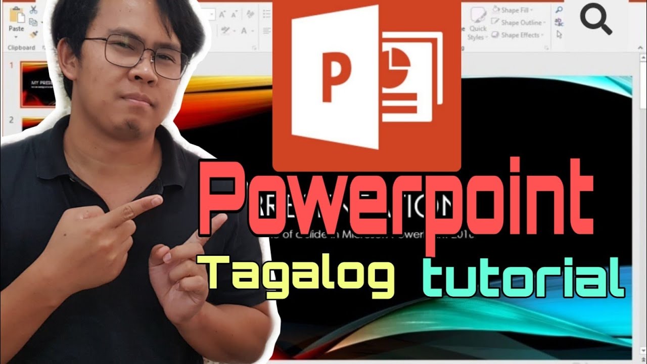 Part 1 Tutorial: Basic and easy Powerpoint presentation l Tagalog l Paano gamitin ang Powerpoint?