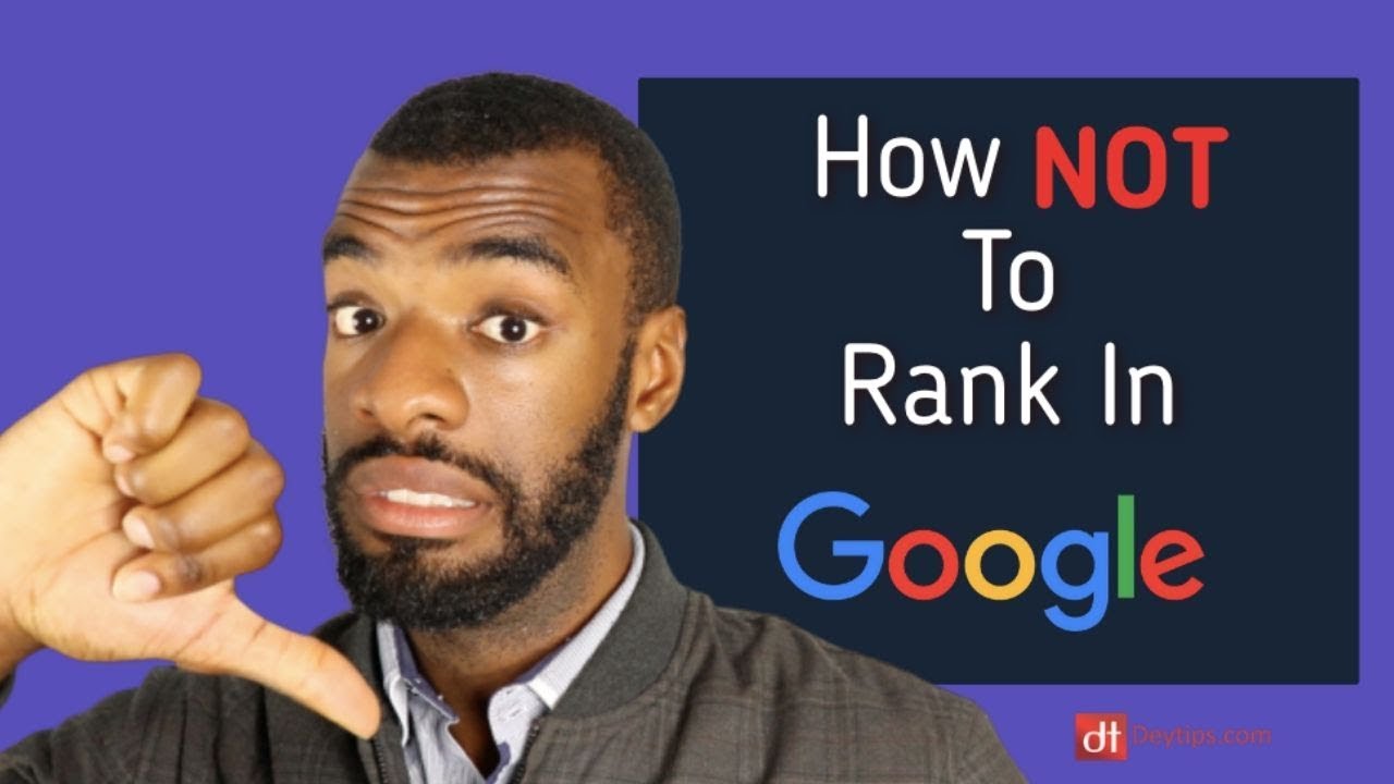 Why Your SEO Will Fail! | Search Engine Optimisation Mistakes To Avoid
