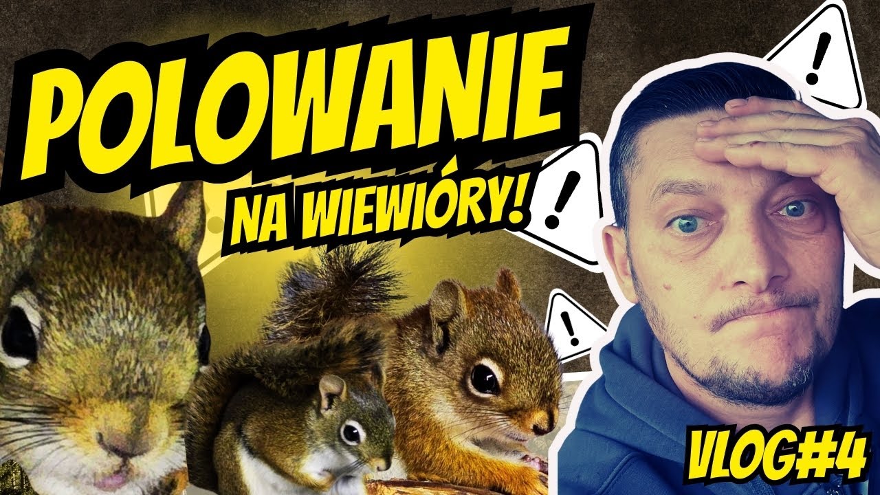 Polowanie na wiewióry! vlog#4 Zbyszek Walkowiak Papugi moja Pasja