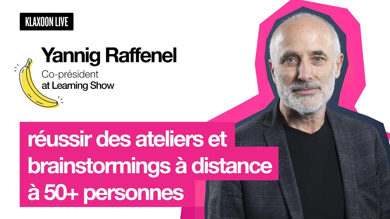 Comment réussir des ateliers et brainstormings à distance à plus de 50 personnes ? | Klaxoon webinar