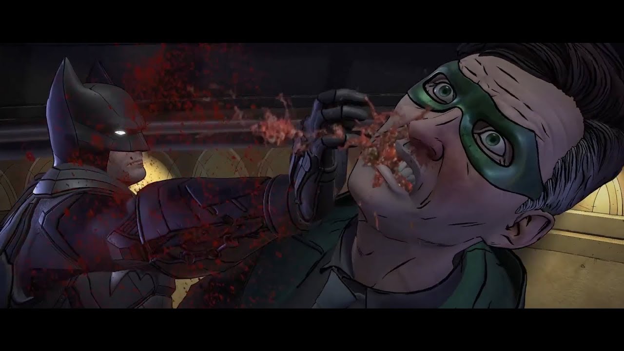 Batman Telltale - Batman vs Riddler & Riddler's Goon