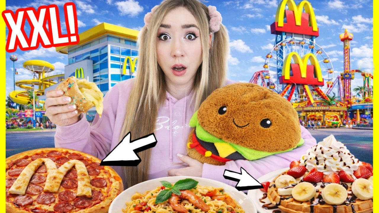GEHE niemals NACHTS zum GR&Ouml;&szlig;TEN MCDONALDS der WELT (FREIZEITPARK & FAST FOOD - Pizza,Waffel,Pasta)