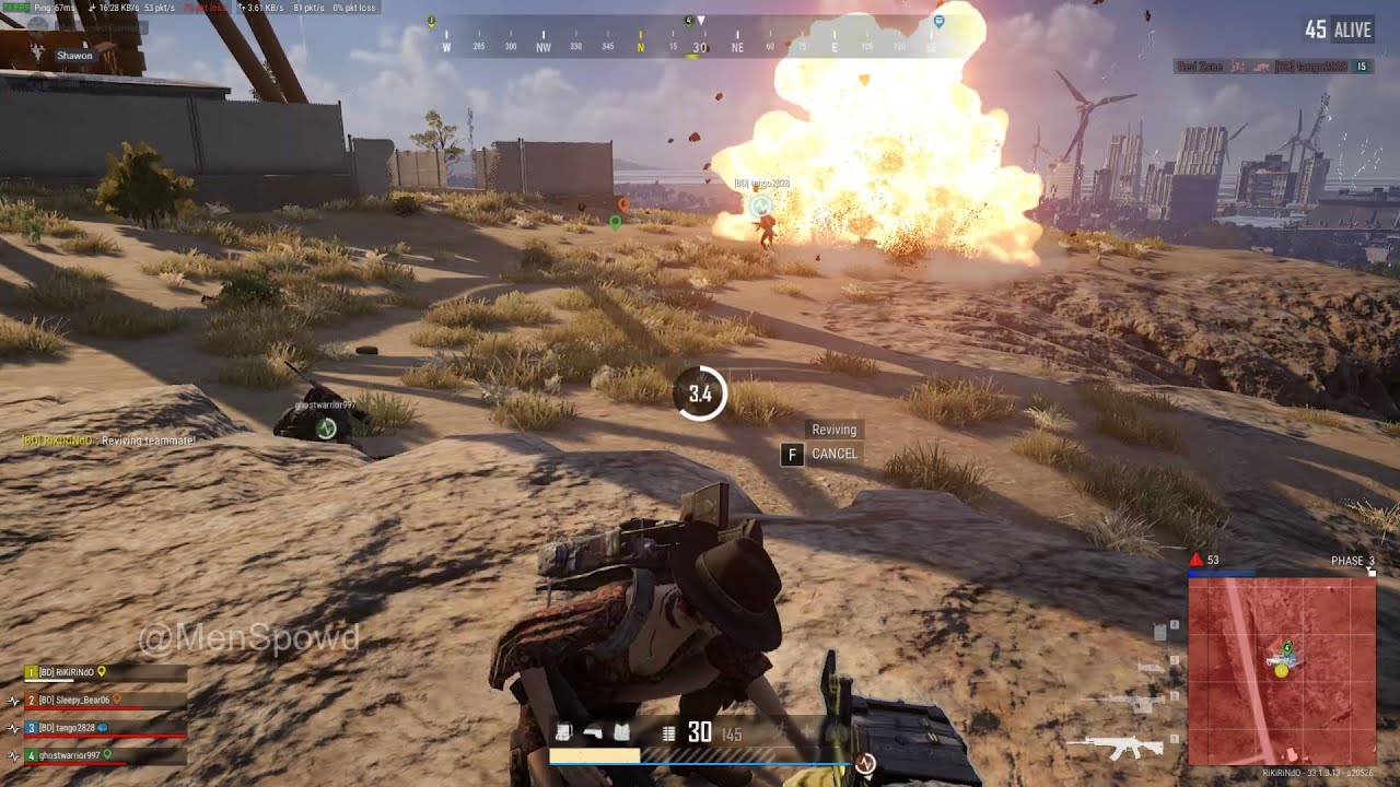 When ENEMY team CURSE your team! - MenSpowd PUBG Gameplay 😖