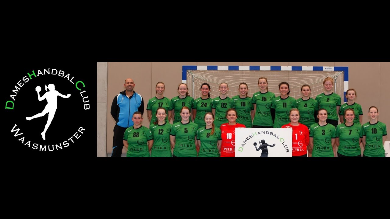 Handbalwedstrijd 1 ste Nationale DHC Waasmunter - Overpelt