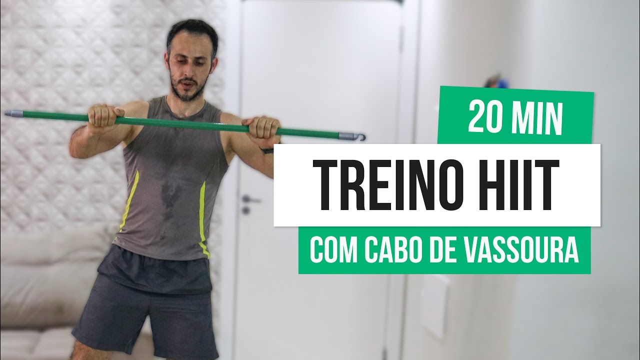Queime Gordura Rápido com Cabo de Vassoura | Exercícios Fáceis