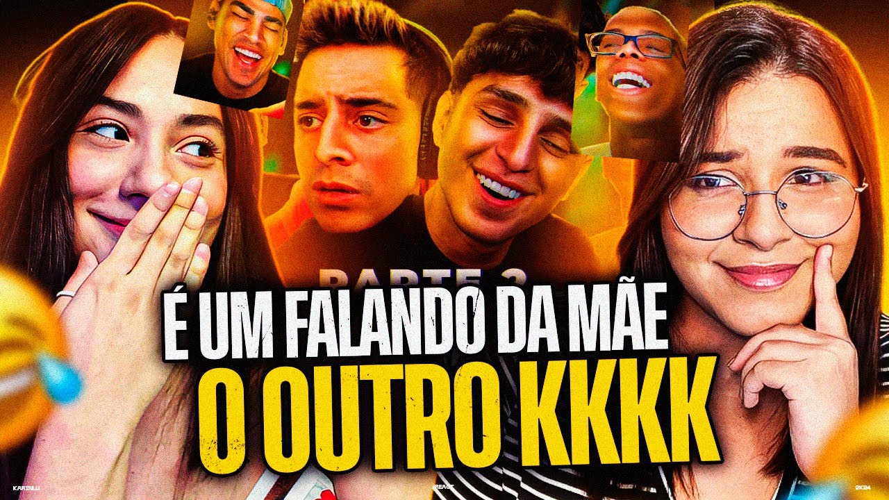 OS MELHORES MOMENTOS DO SQUAD DA RESENHA 2.0 (PARTE 2) - KARINLU REACT