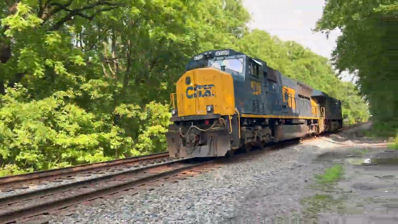 A Short Afternoon on the CSX Metropolitan Sub in 4K