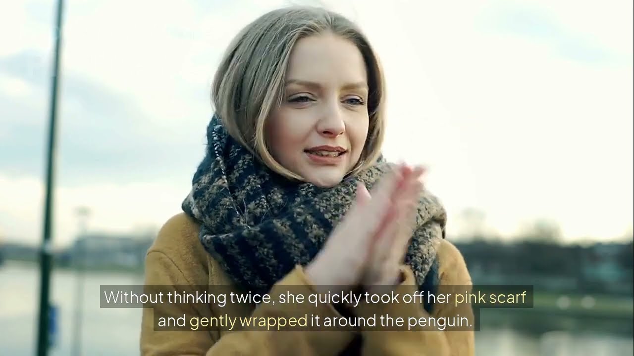 MASHA AND PENGUINE IN THE SNOW ! @magictales-m1n