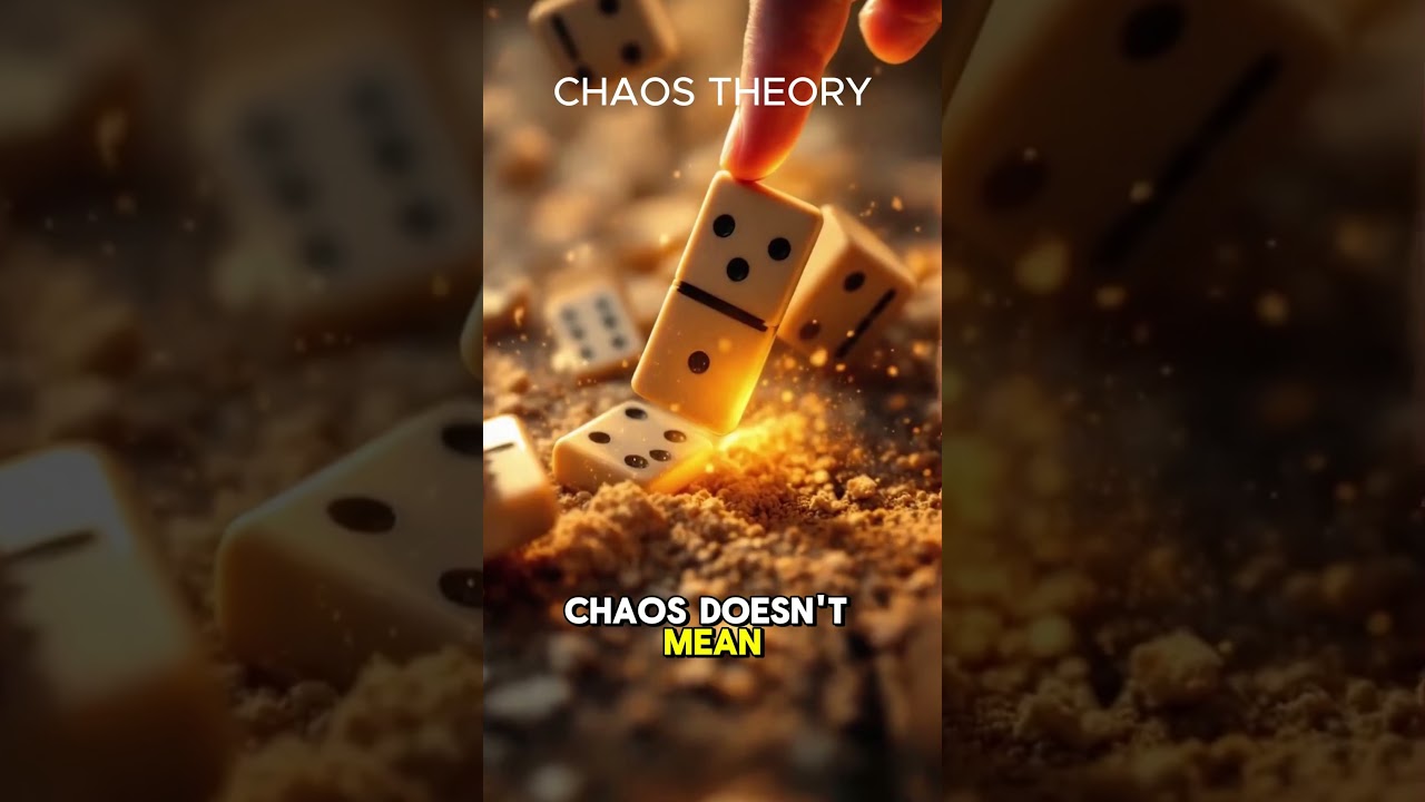 CHAOS THEORY | One Minute #Math and #Science #Concepts #chaostheory #chaos