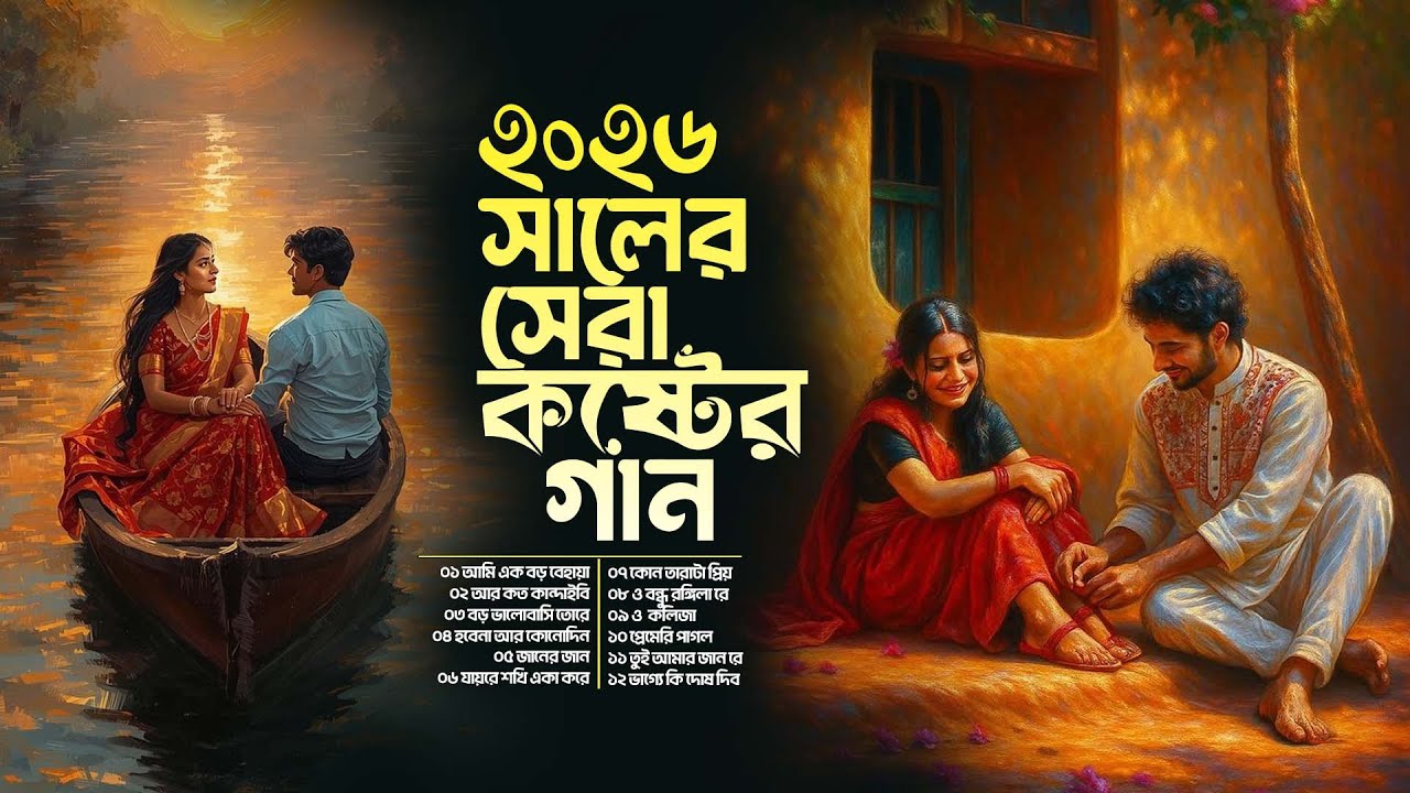 2026 সালের সেরা কষ্টের গান | প্রেমে হারিয়ে যাওয়া হৃদয় | Emotional Track