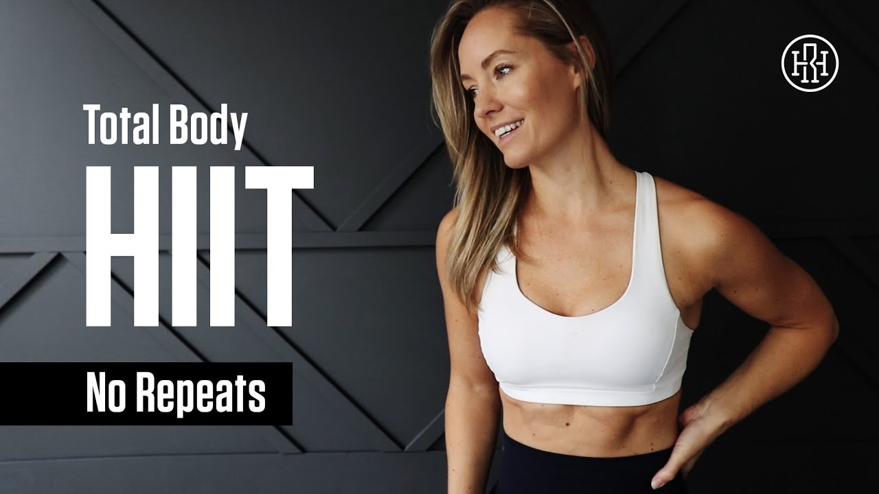 1 Hour // No Repeat HIIT Workout