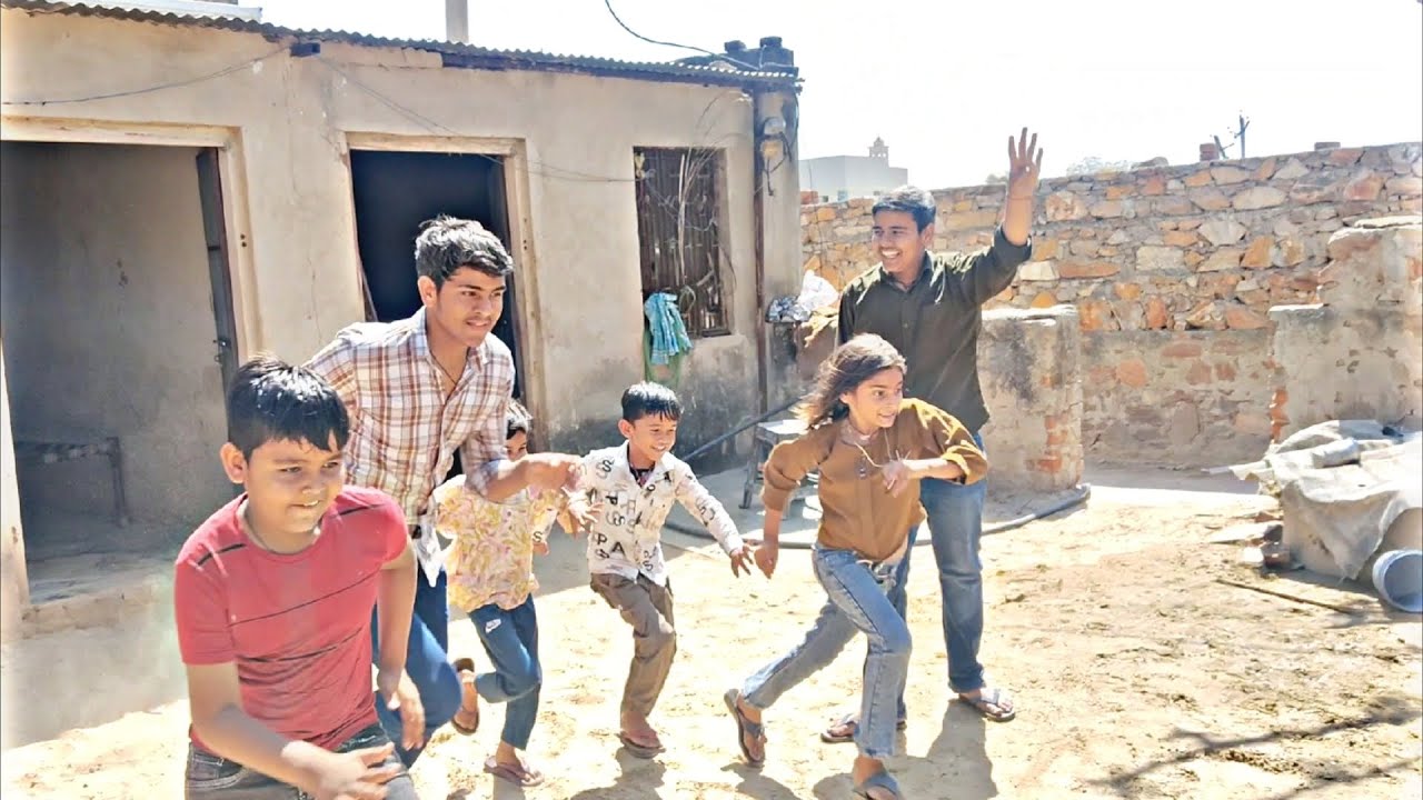 आज हमने बच्चों के साथ की रेस 😁😁 // कौन जीतेगा #youtube #children #foryou #funny #challengevideo 