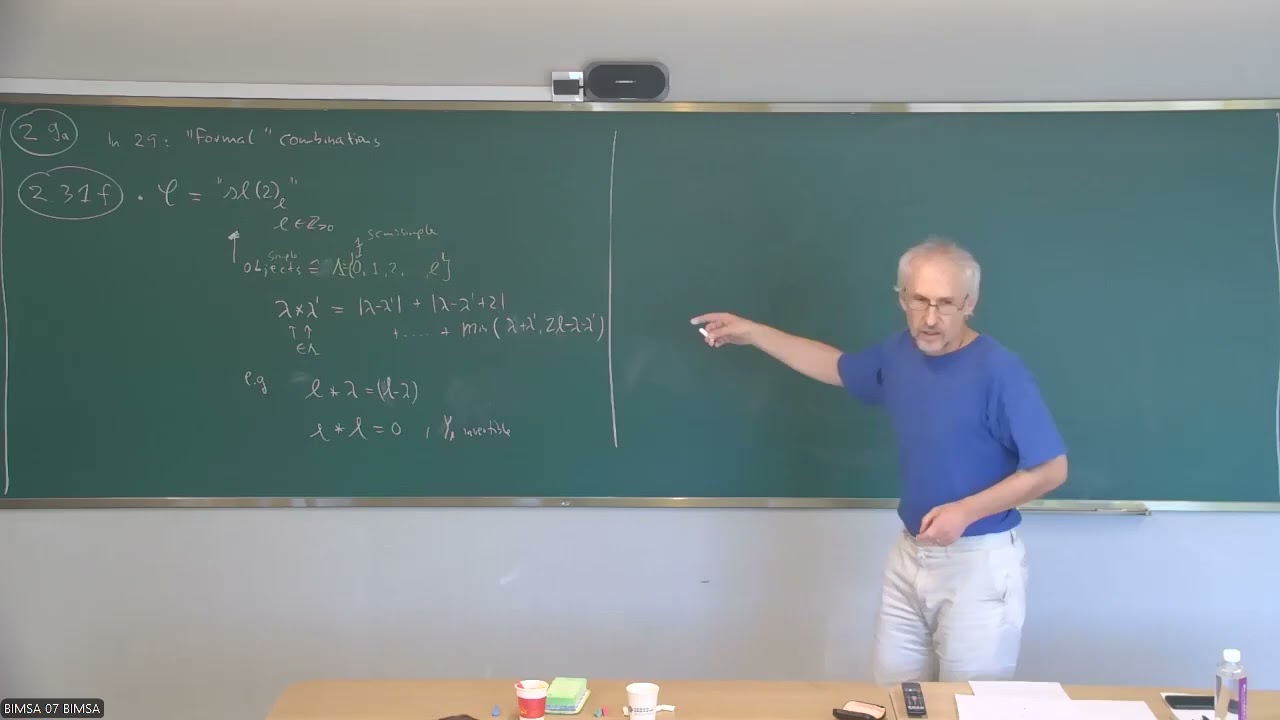 Jürgen Fuchs - Categorical tools in low-dimensional quantum field theory (Lecture 7/11) - BIMSA