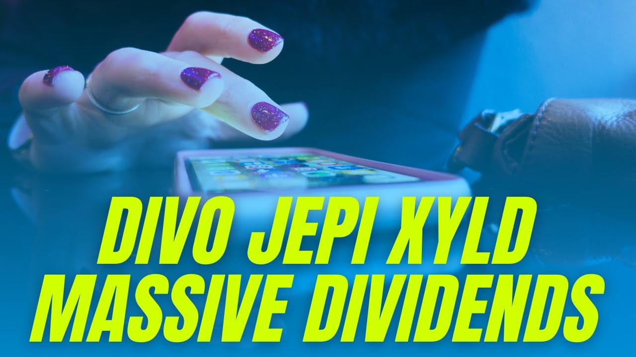 DIVO, JEPI, XYLD Just Paid Massive Dividends as the Market was Falling