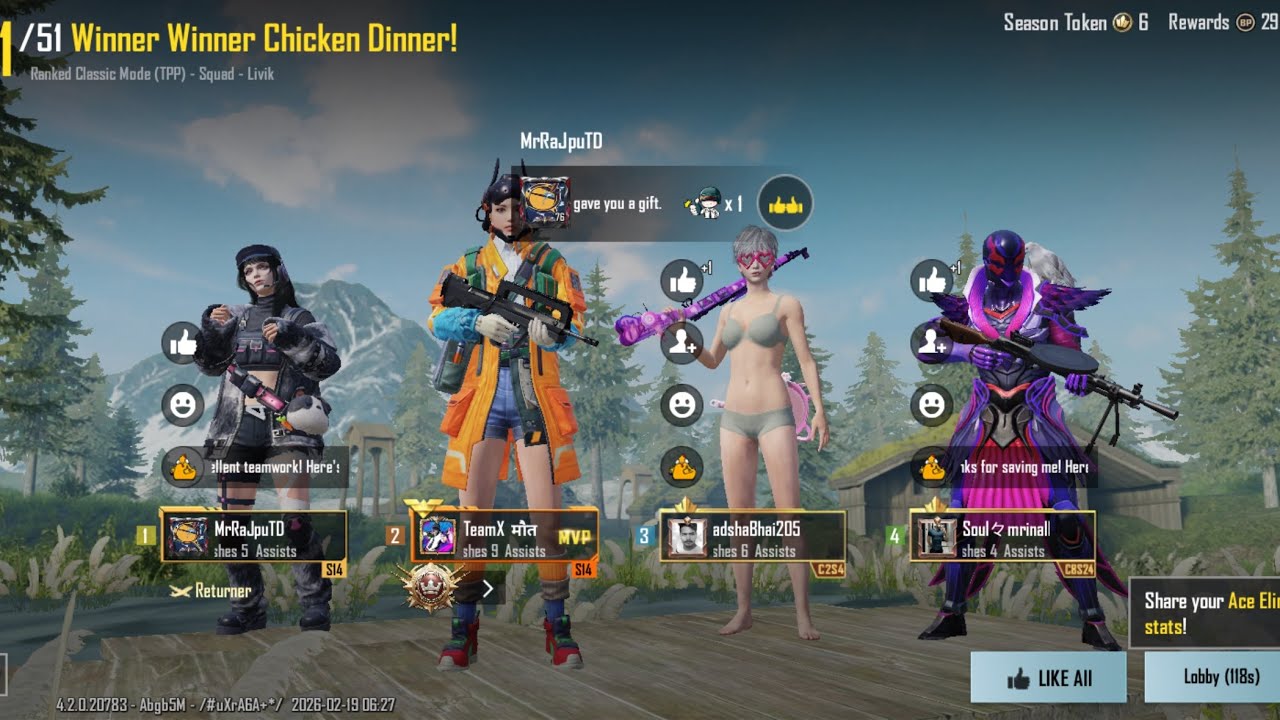Last me 2 bande aur mai akela uper se zone se Mai bahar #viral #pubg #bgmi 