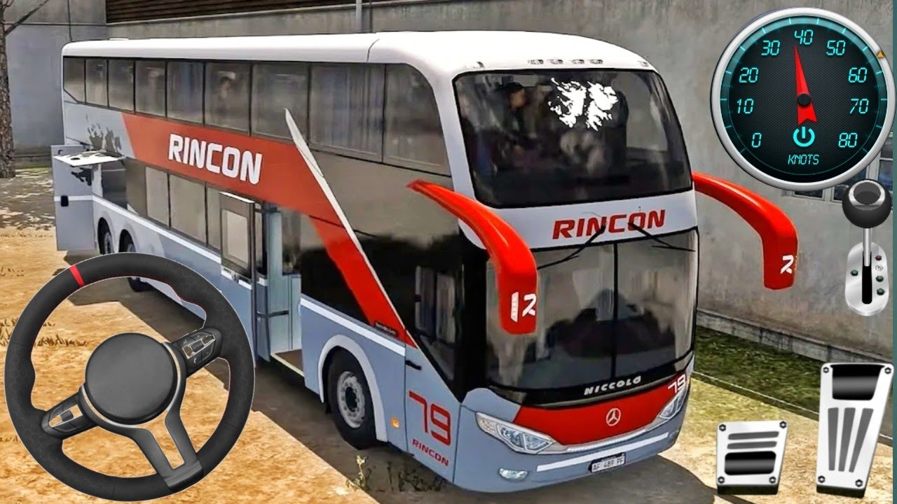 Bus Simulator Game 2026 _ Luxury Bus Indonesian Bus Game  _ Android Gameplay 