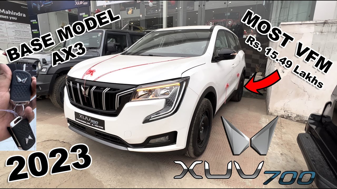 2023 XUV700 AX3 AT | 5 Seater | Base Model King ?? | Most VFM Variant | Detailed Walkaround