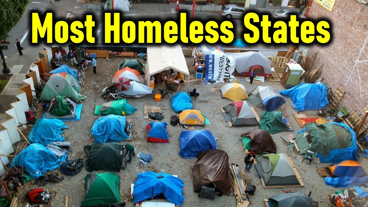 Top 10 States with Highest Homeless Population [Homeless crisis 2023]