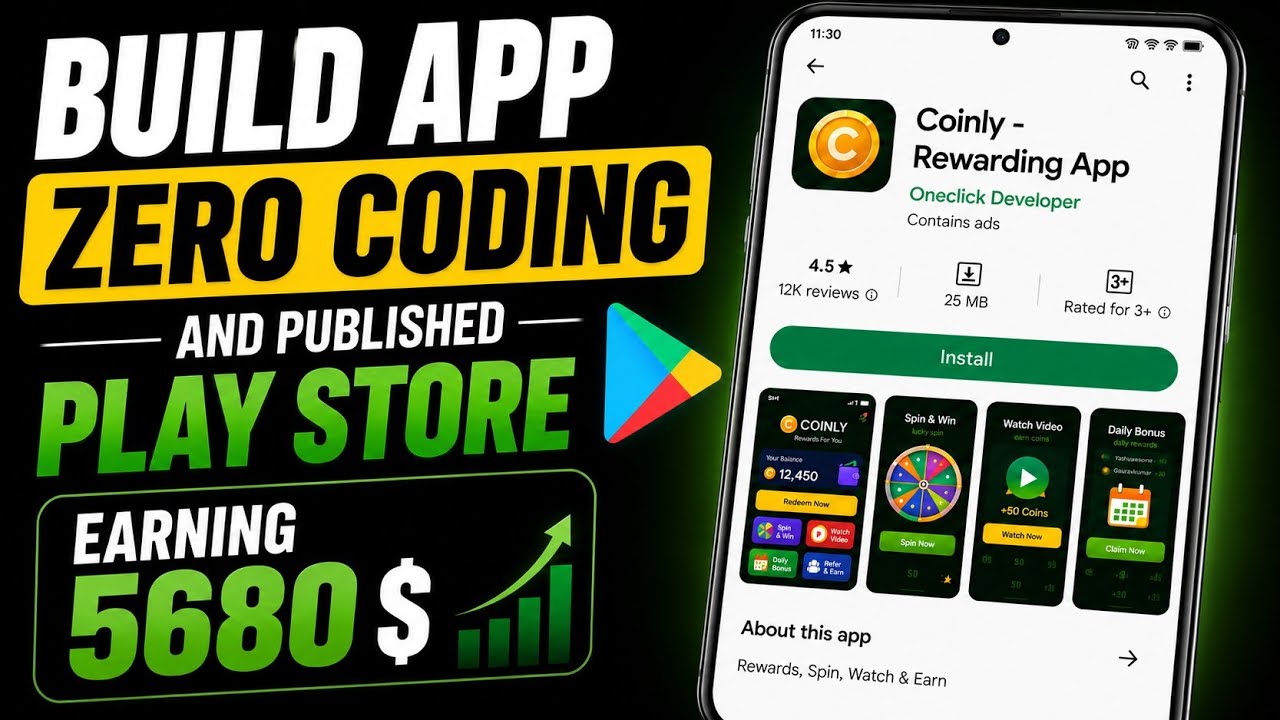Build a Working Android App with AI | No Coding | Complete Tutorial