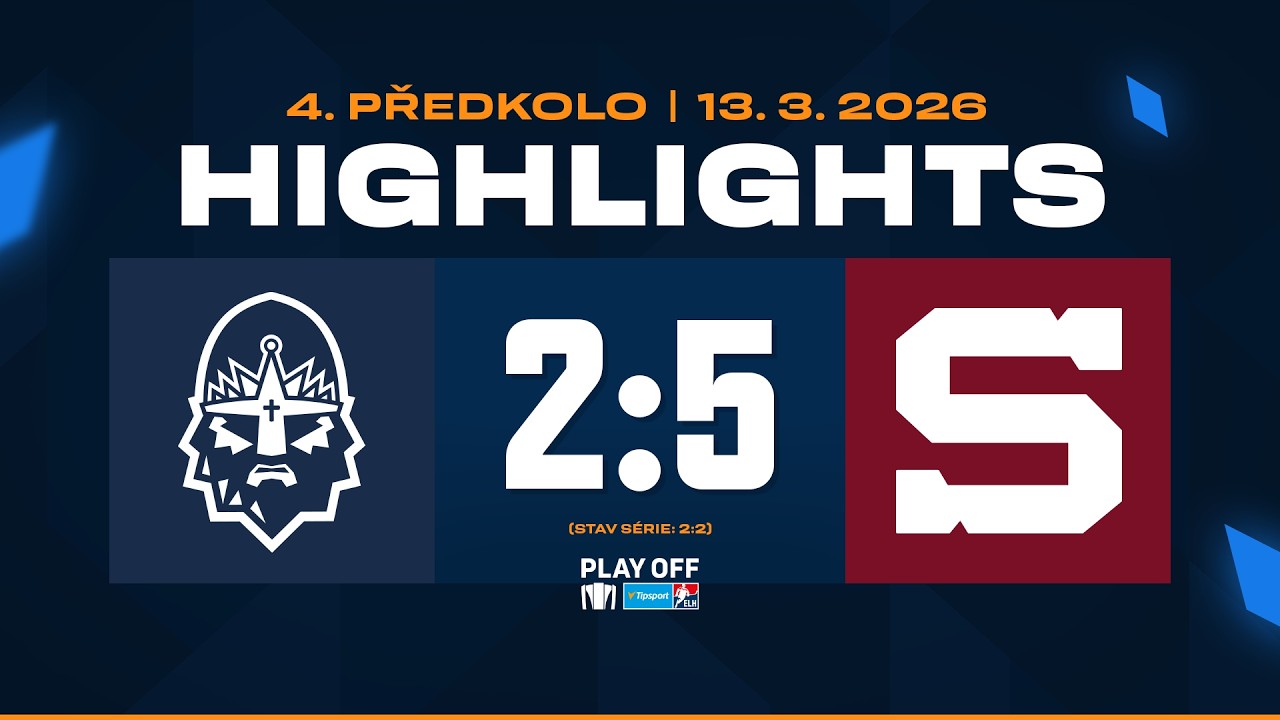 Highlights PŘ4 | Rytíři Kladno vs. HC Sparta Praha 2:5 | 13.03.2026