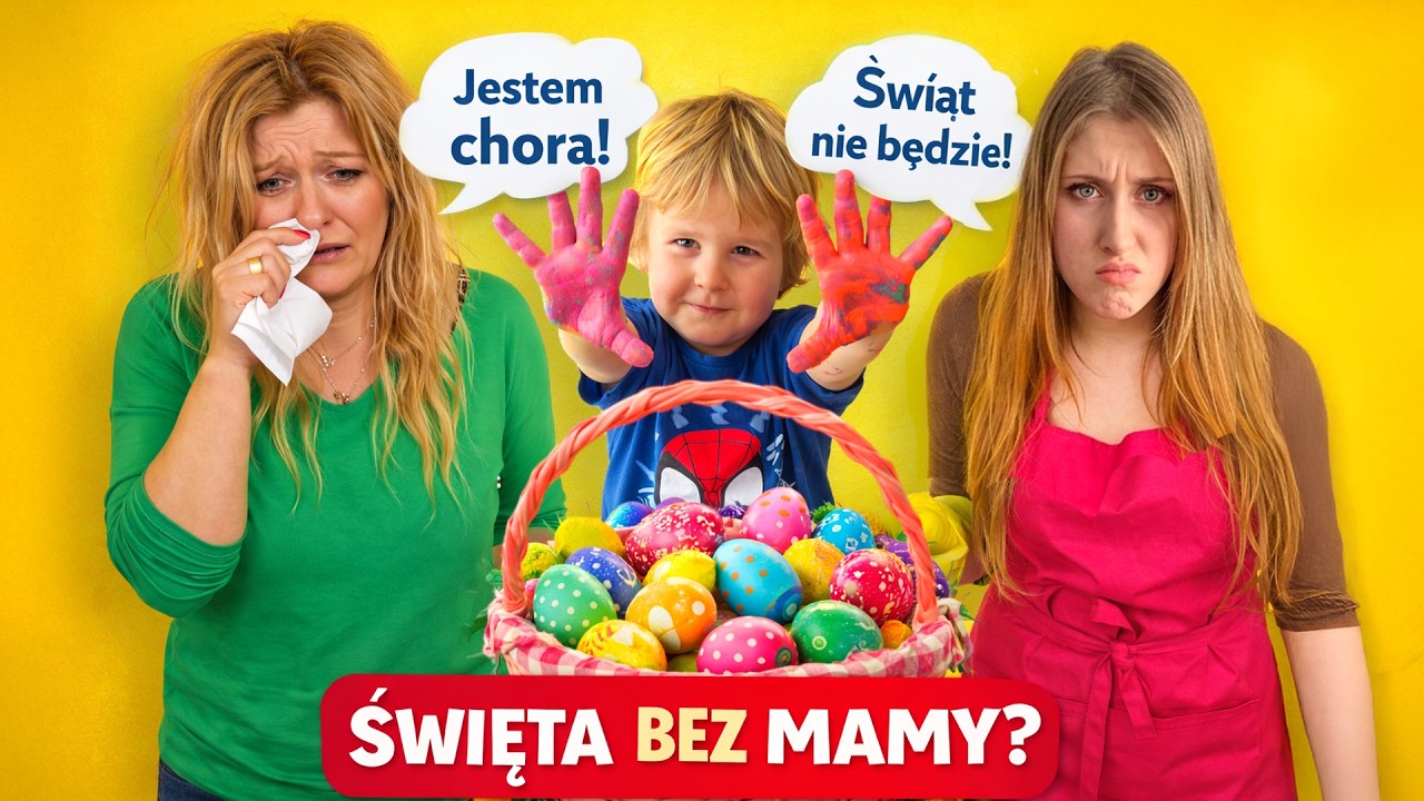 MAMA CHORA! 🤒 Czy przedszkolak i tata nauczą się WSP&Oacute;ŁPRACY? ŚWIĄTECZNE PORZĄDKI!