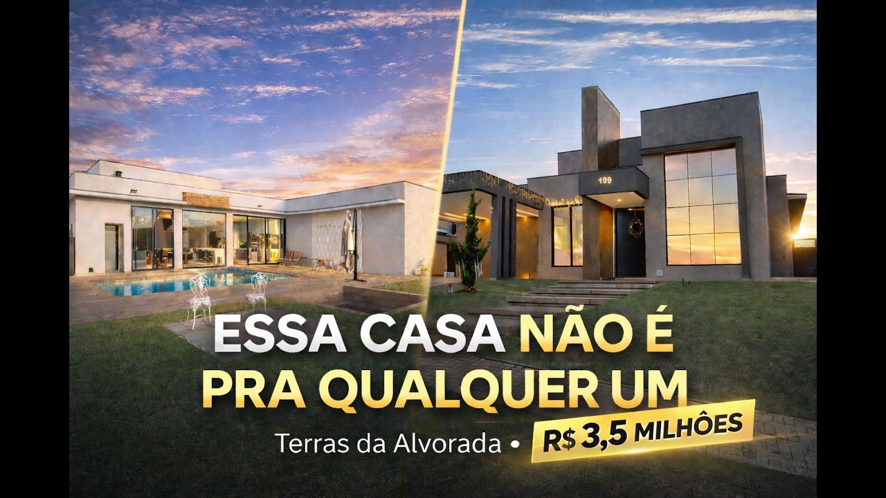 Casa Térrea de Alto Padrão no Terras da Alvorada em Jundiaí