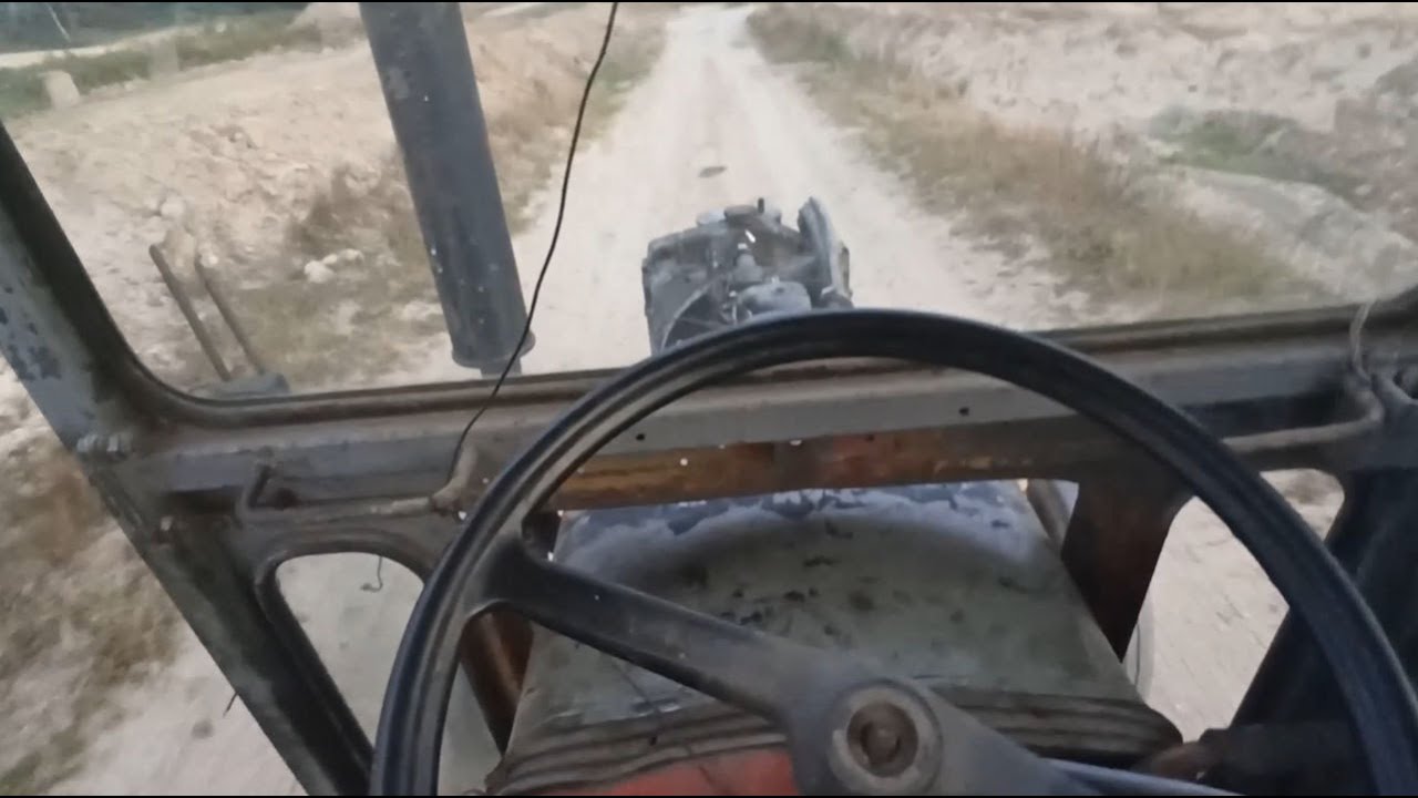 Docieranie + pierwsza jazda po wystrzale korbowodu Ursus c360.