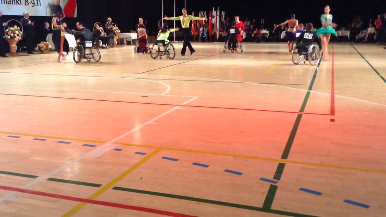 Wheelchair dance combi latin class 2 IPC European champions