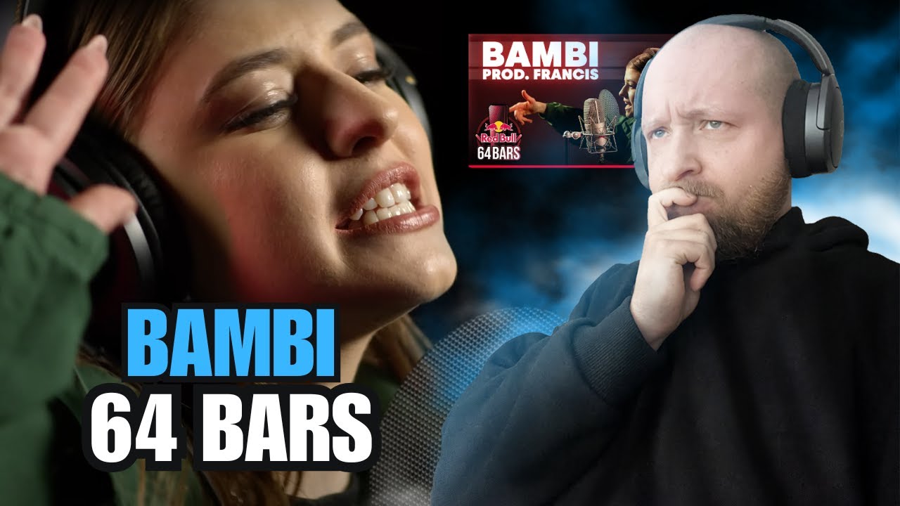 BAMBI prod. FRANCIS | RED BULL 64 BARS | REAKCJA