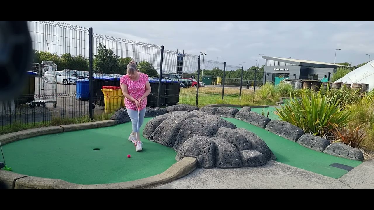 Adventure Golf Island Outside Course 16th Aug 2025
