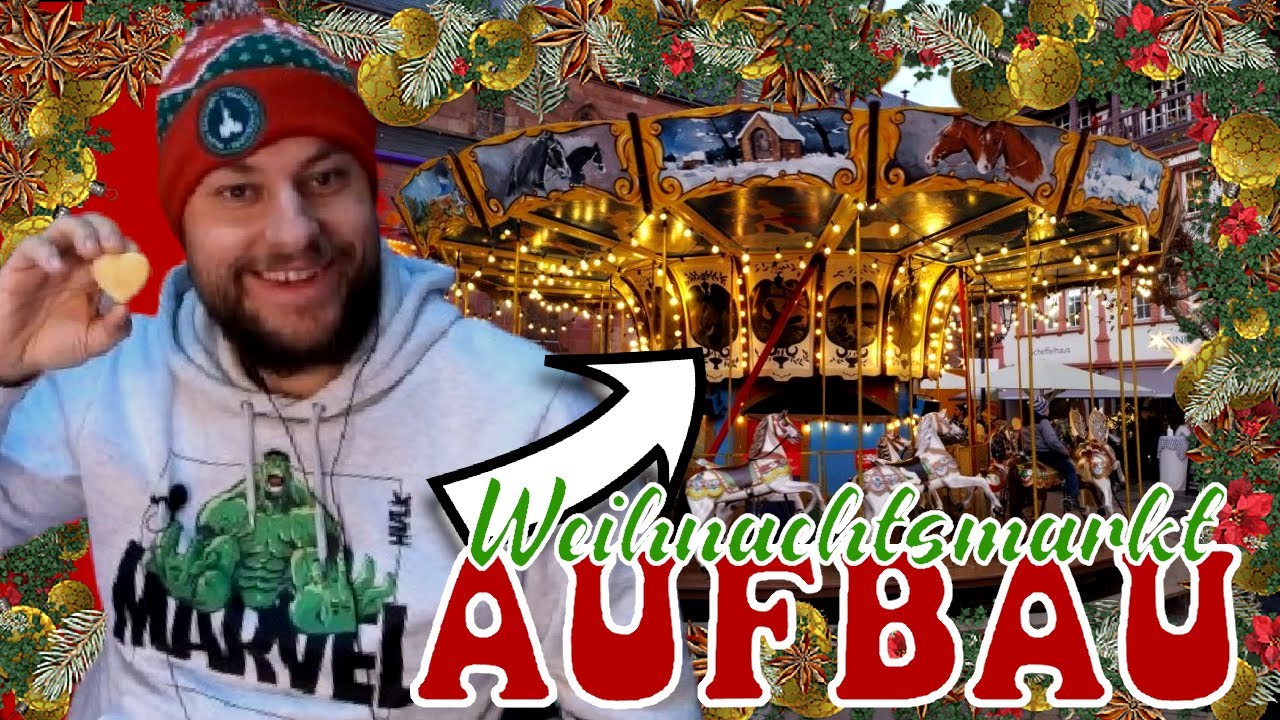 Kinderkarussell Aufbau für den Weihnachtsmarkt | Vlog 2023 #066