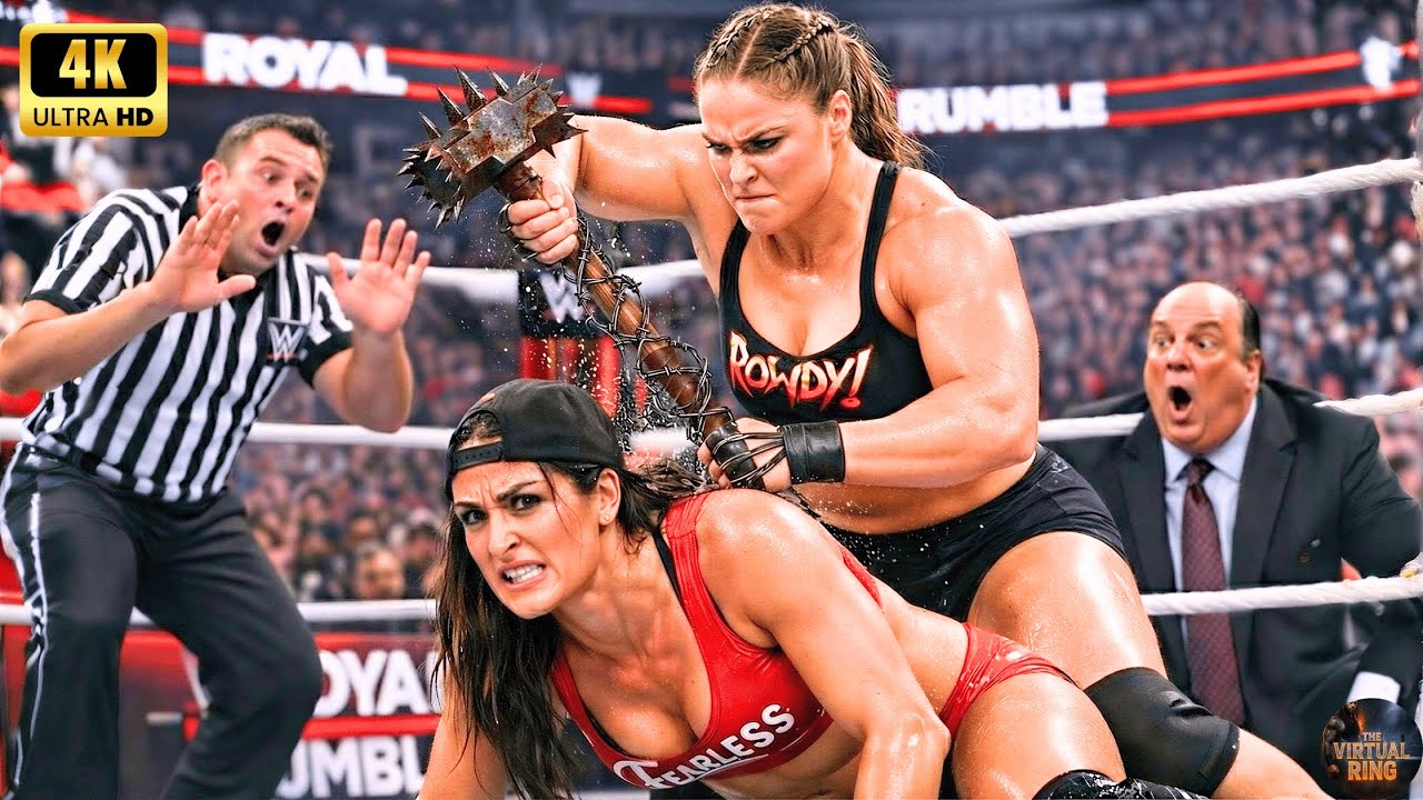 FULL MATCH – Ronda Rousey vs Nikki Bella –Royal Rumble (January 25, 2026) 💎 #rondarousey #nikkibella