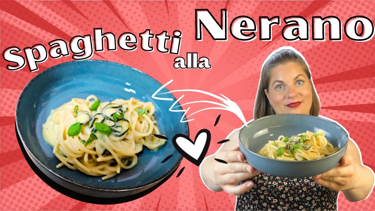 Spaghetti mit Zucchini und Provolone | Spaghetti alla Nerano