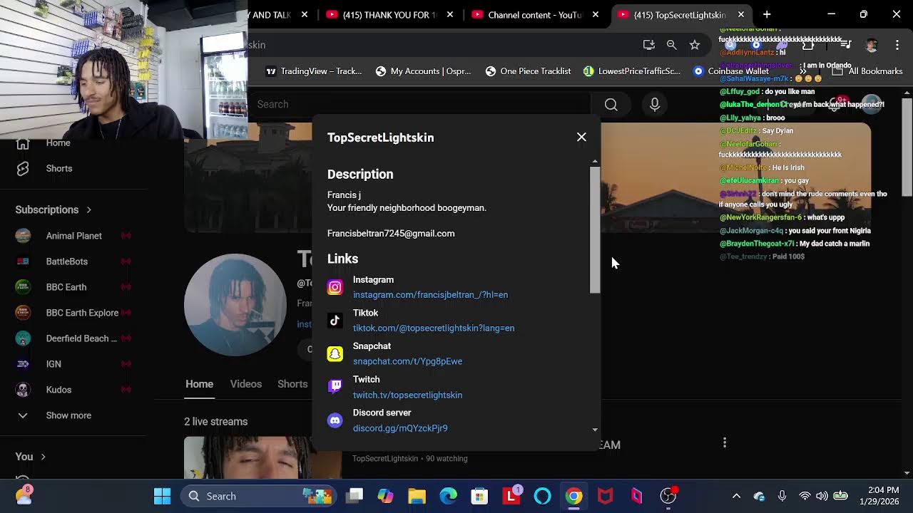 THANK YOU FOR 100 LIVE VIEWERSSSSS