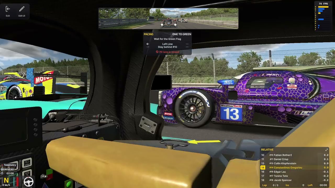 iRacing Ring Meister Dallara Lmp2
