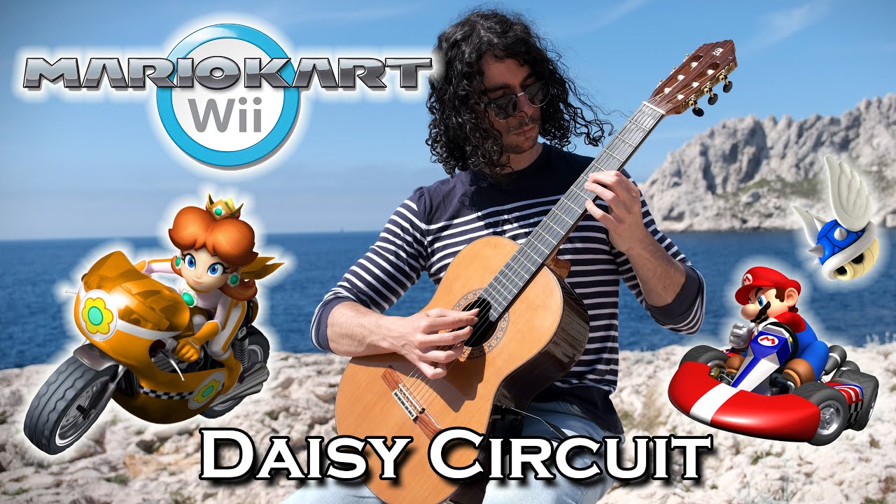 MARIO KART Wii - Daisy CIrcuit 👑 || Soranda Guitar