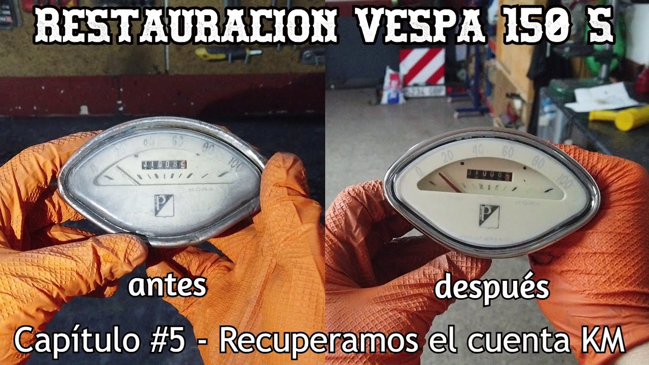 Restauración Vespa 150 S - Capítulo #5 | Restauración Velocímetro