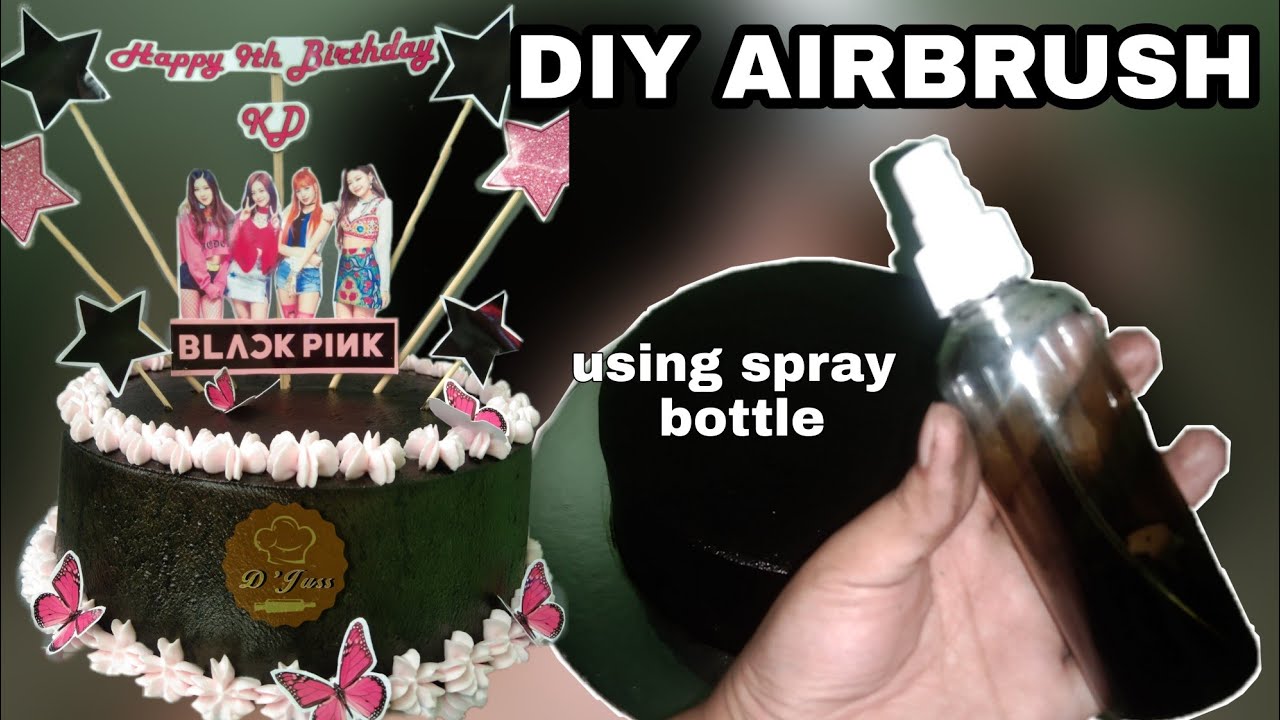 DIY AIRBRUSH USING SPRAY BOTTLE| SMALL BUSINESS OWNER| MS. JUSS G.