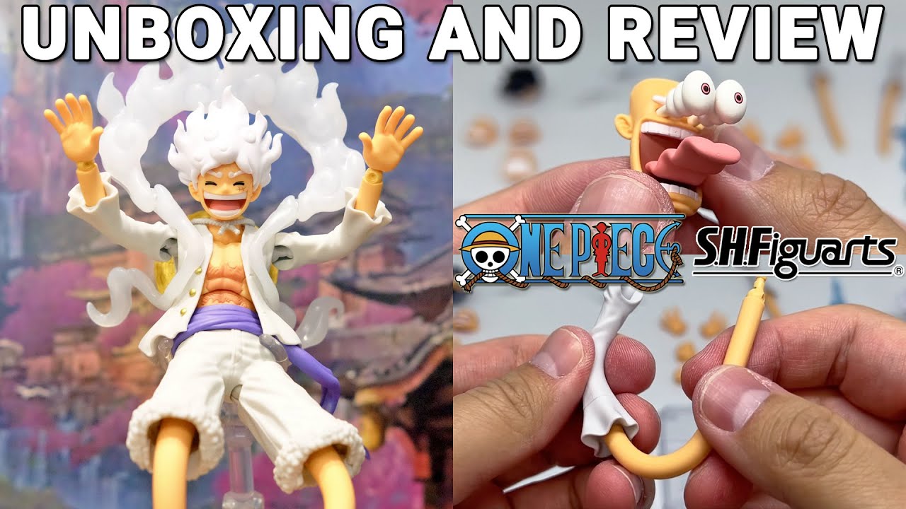 Unboxing & Review S.H.Figuarts Monkey D. Luffy Gear 5 | One Piece Anime Figure