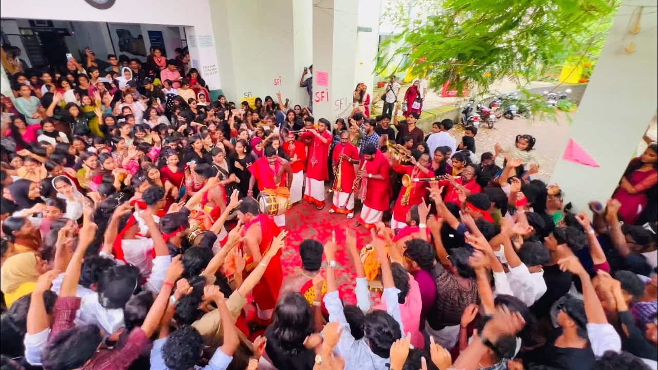 Mankuyile Poonkuyile Song 🎶 Arjuna Brothers Puthur | Onam 🌼 Celebration 🎉 Sreekrishna College 2025