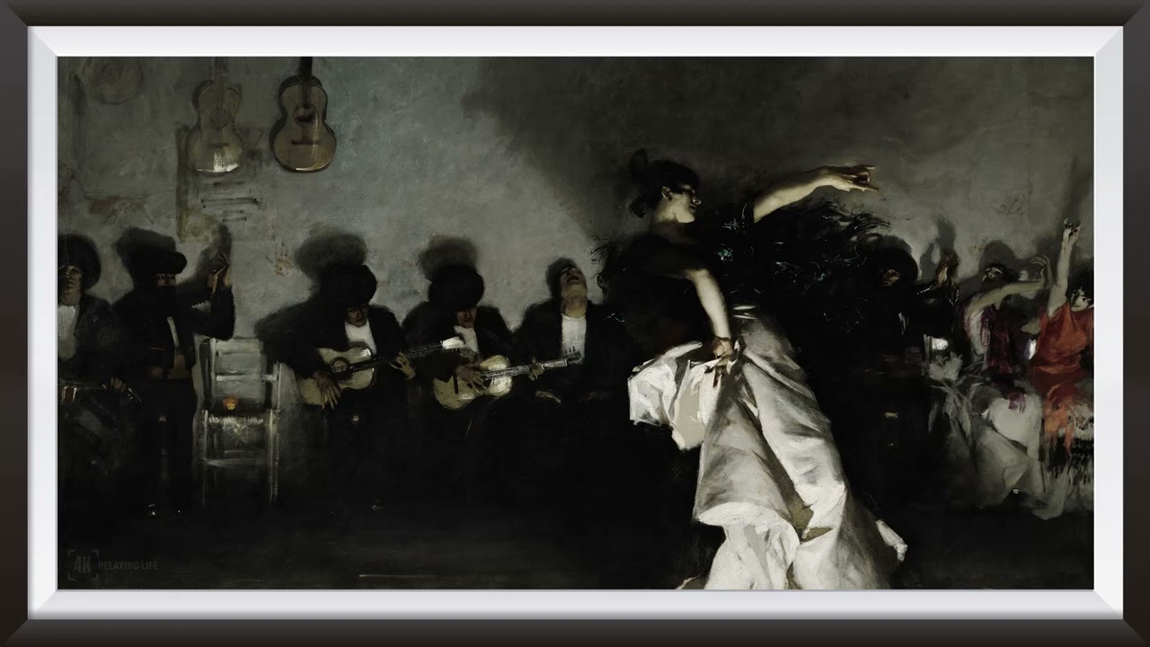 Famous Painting Tv Art Wallpaper - El Jaleo (John Singer Sargent)